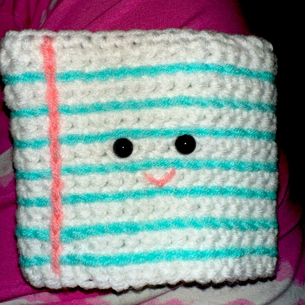 Crochet cup coozie hand made.